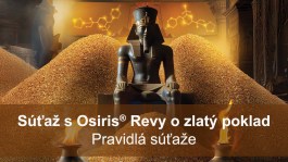 Vyhrajte s Osiris® Revy zlatý poklad